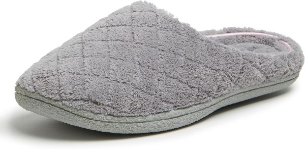 womens  Washable Memory Foam Terry Clog With Wide Widths