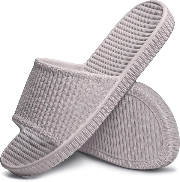 Shower Shoes, Women & Men’s Shower Slippers, Slides Sandals Pool Slides House Slippers Non-Slip Indoor Bathroom Shoes Beach Sandals